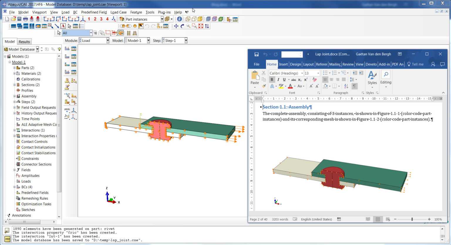 Blog Abaqus Qa Report Generator Abaqus Cae Microsoft Word Regarding