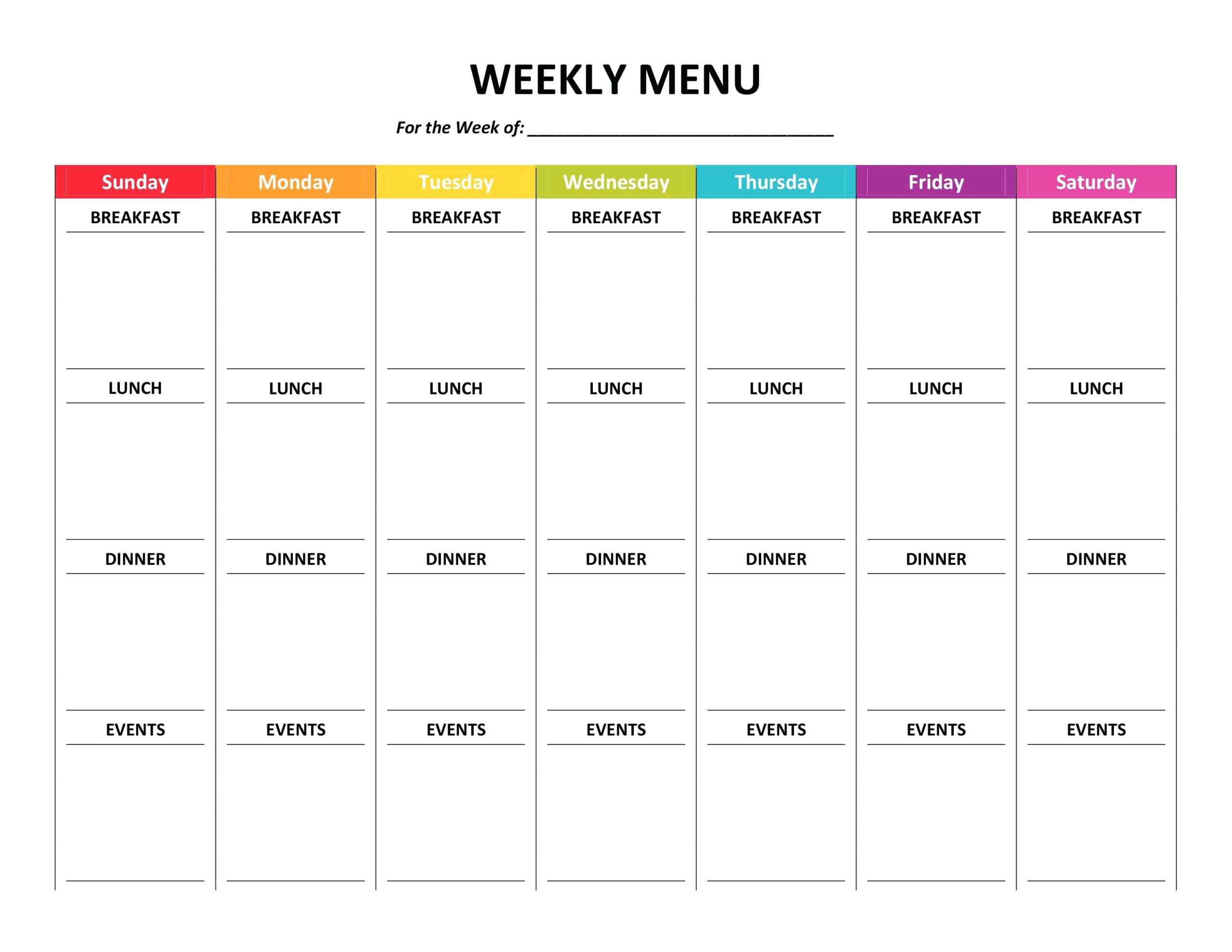 002 Template Ideas Free Meal Planning Templates Word Plan Within Meal Plan Template Word