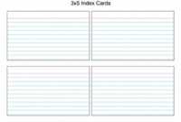 004 Best 5X8 Index Card Template Free In Word For Surprising inside 3X5 Blank Index Card Template