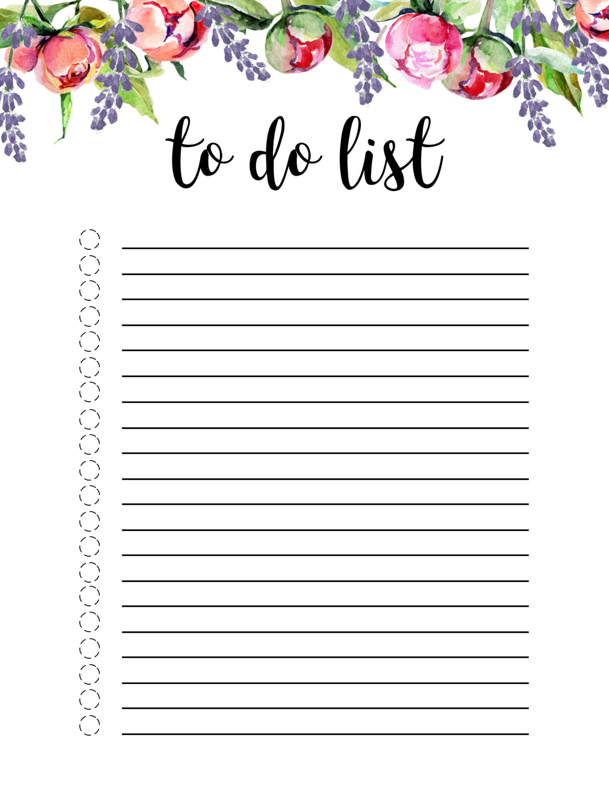 005 Printable To Do List Template Ideas Best Free For Word With Blank To Do List Template
