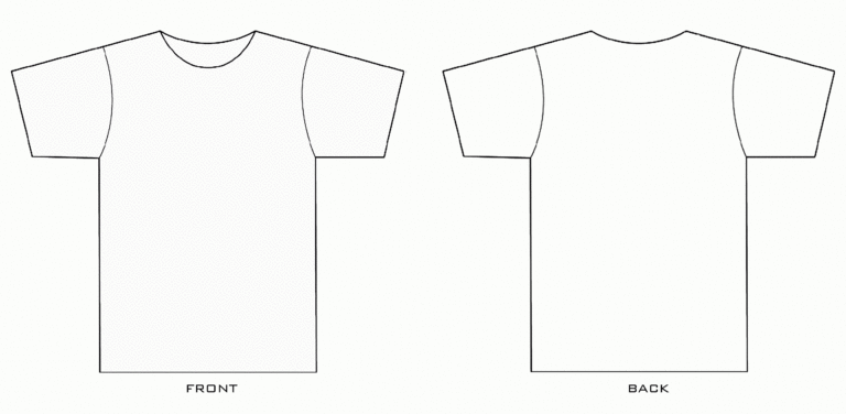 005 T Shirt Design Templates Men White Template Front And In Blank T ...