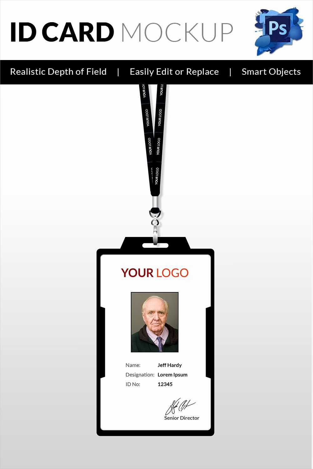 006 Free Id Badge Template Ideas Card Rare Online Employee With Regard To Id Badge Template Word