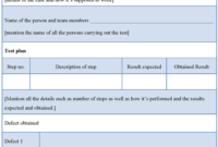 006 Test Plan Template Word Nttizml9 Archaicawful Ideas Doc in Software Test Plan Template Word