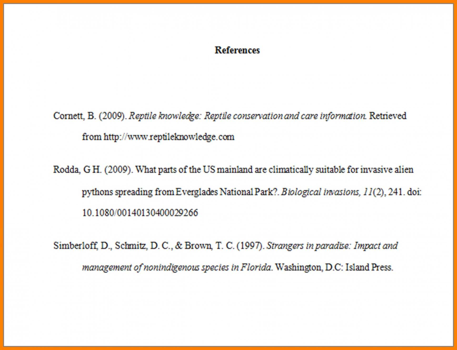 28 Apa Citation Page Template Format Reference Word Example in