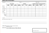 008 Sales Calls Report Template Format In Excel Free with Sales Visit Report Template Downloads