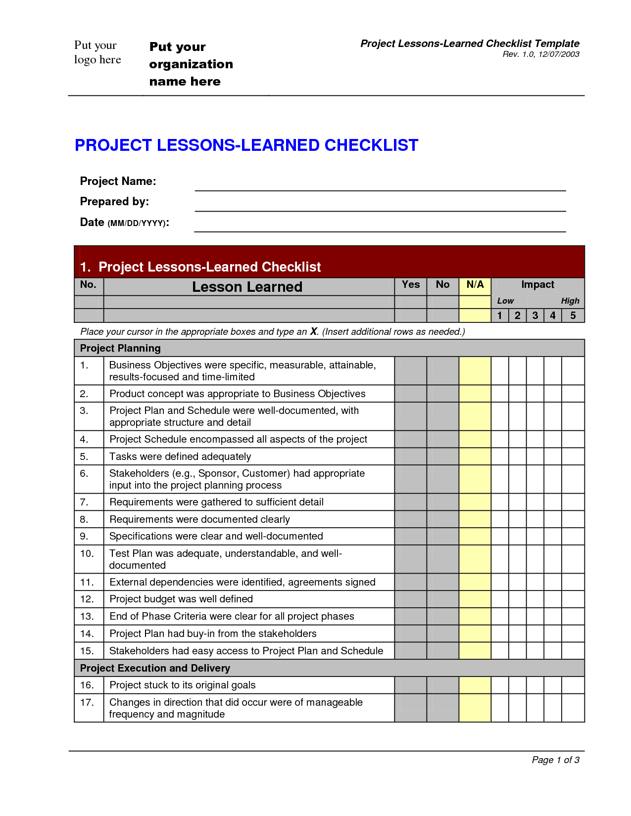008 Template Ideas Simple Lessons Learned In Project Rs22 Intended For Lessons Learnt Report Template