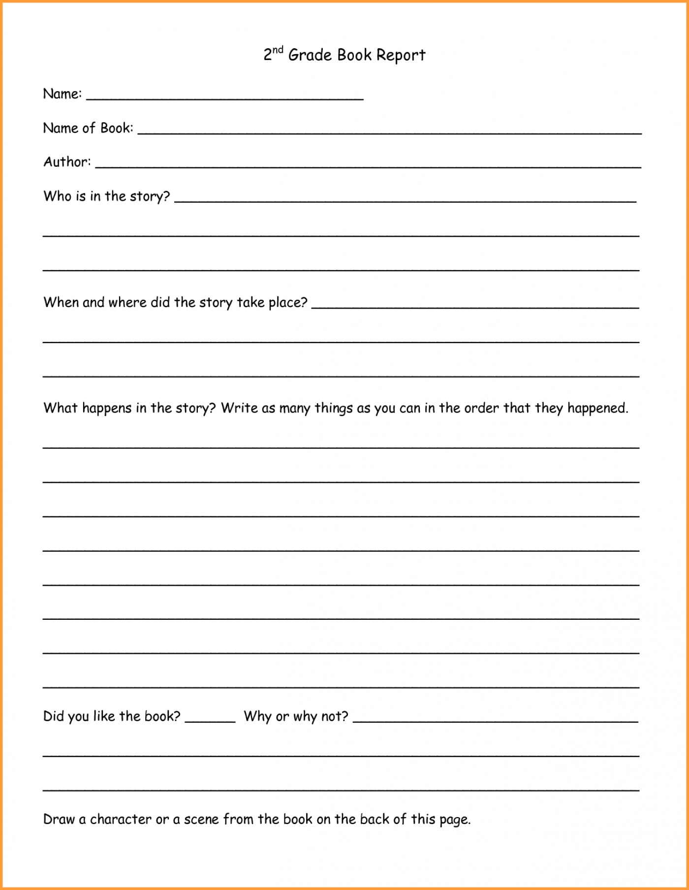 009 Free Book Report Templates Template Wondrous Ideas Within Middle School Book Report Template