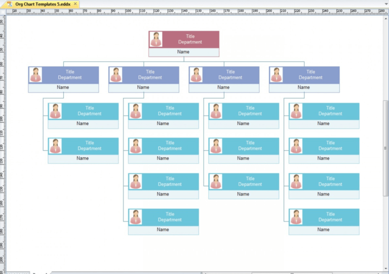 009 Ic Hierarchical Organizational Chart With Pictures inside Org Chart ...