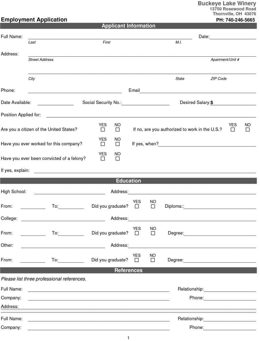 010 Employment Application Template Templates Word Dreaded With Job Application Template Word