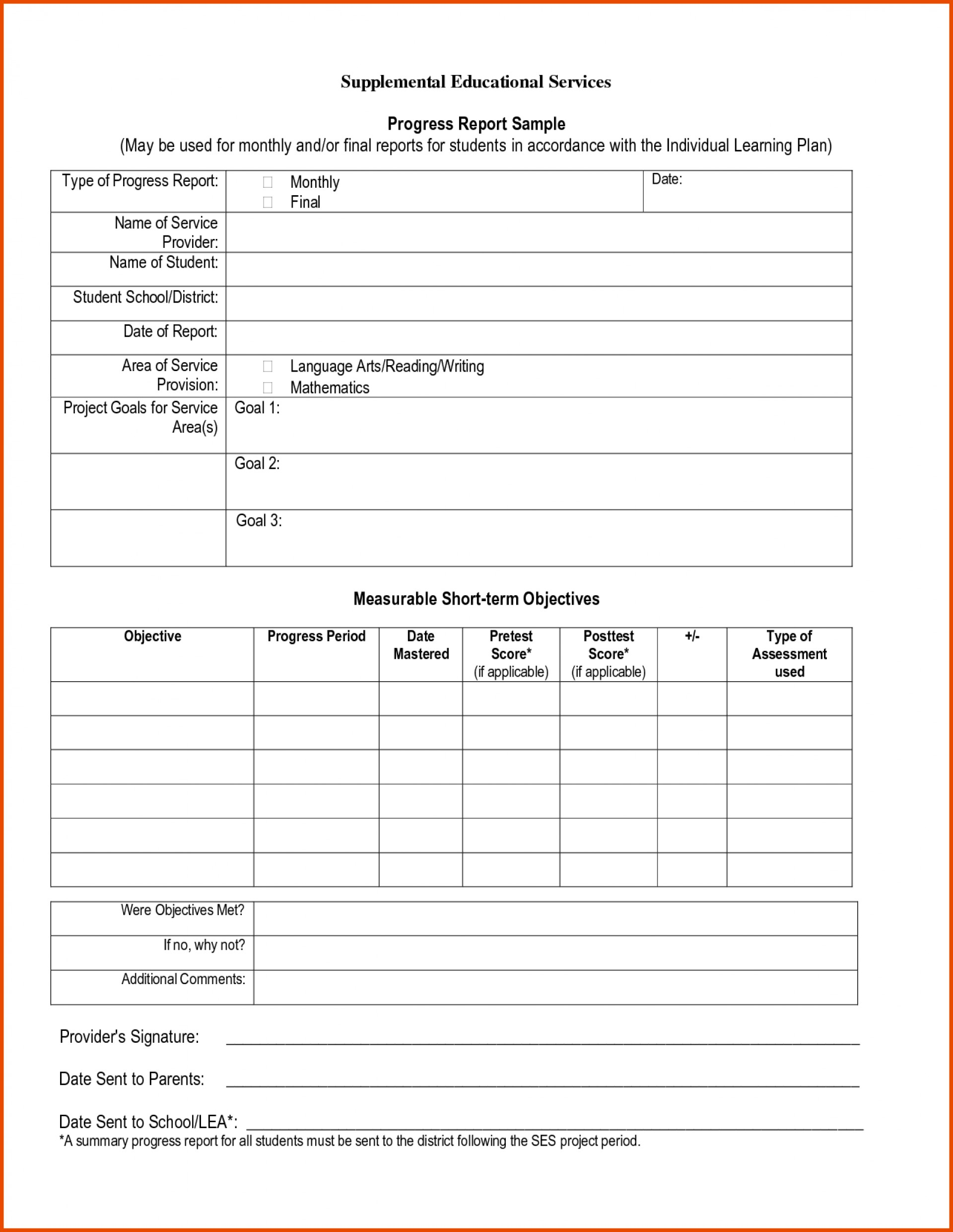 010 Template Ideas Senior High School Report Card Sample In Report Card Format Template