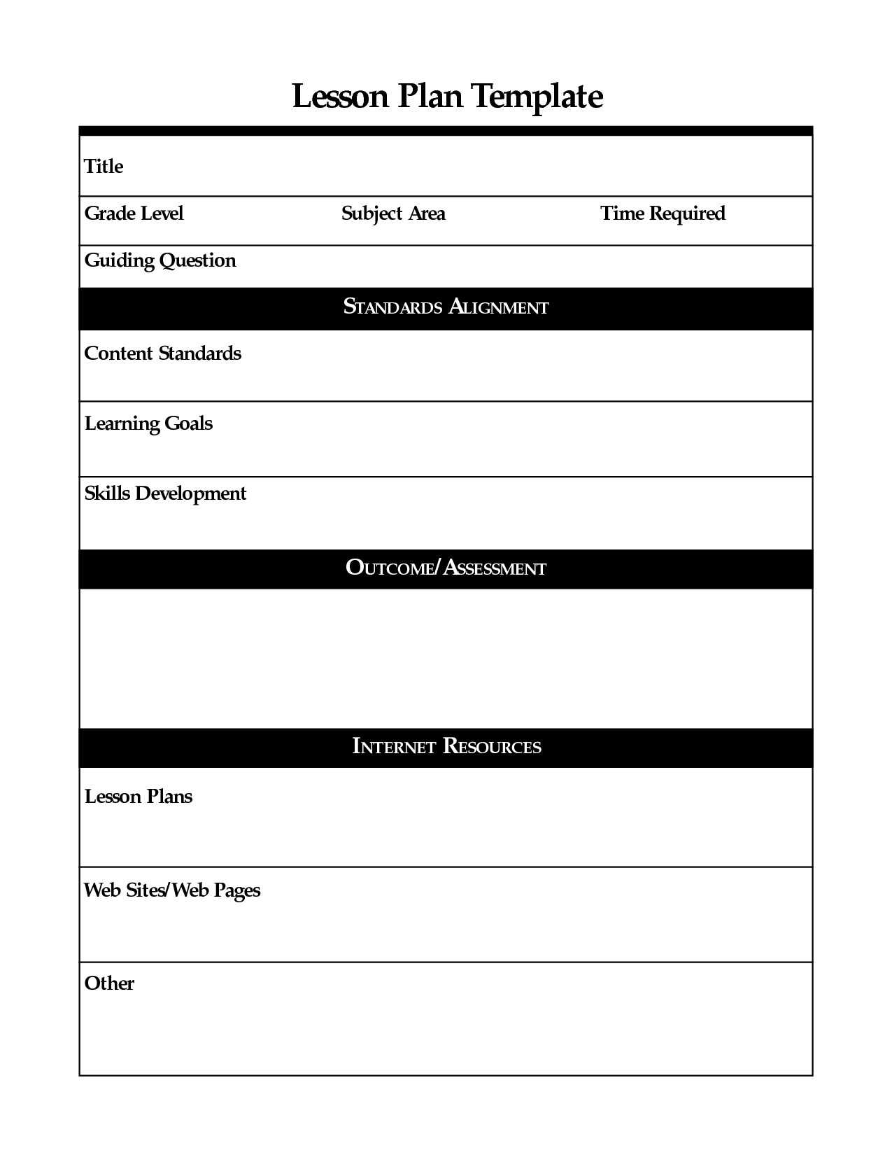 011 Free Lesson Plan Template Word Editable Ideas Madeline Intended For Madeline Hunter Lesson Plan Blank Template