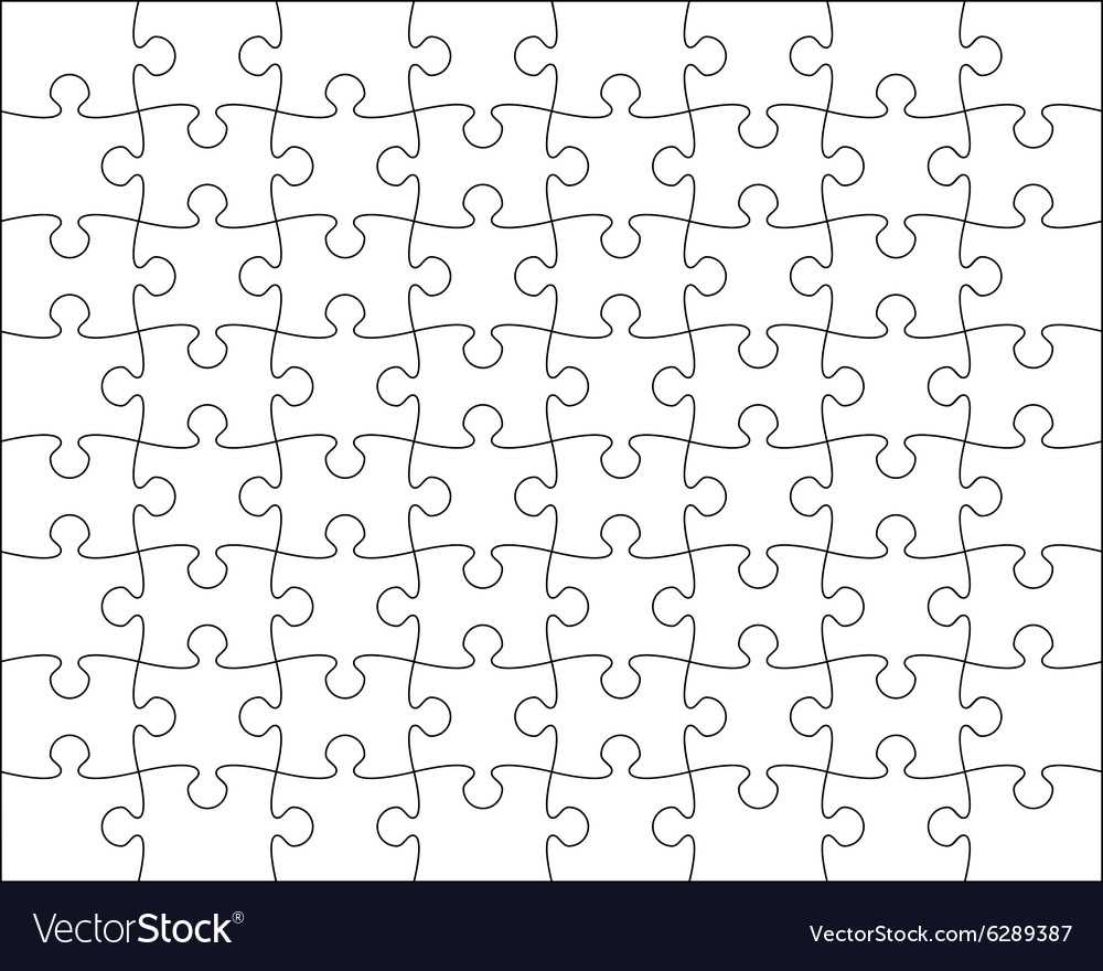 011 Jig Saw Puzzle Template Jigsaw Blank Or Cutting Intended For Jigsaw Puzzle Template For Word