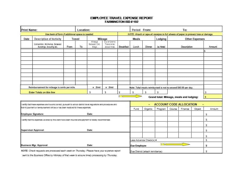 012 Travel Expense Report Template Ideas Staggering Excel In Expense Report Template Excel 2010