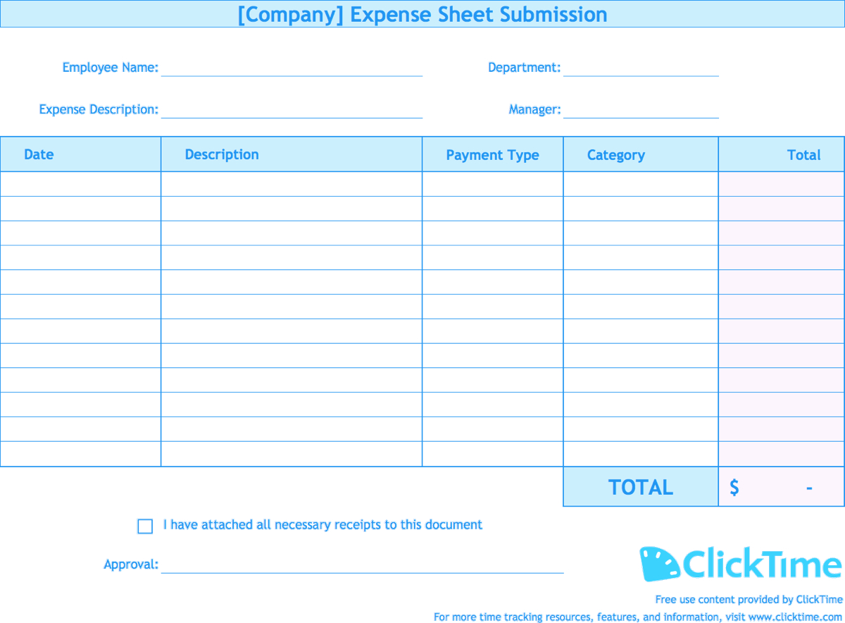 015 Free Microsoft Word Expense Report Template Screenshot For Microsoft Word Expense Report Template
