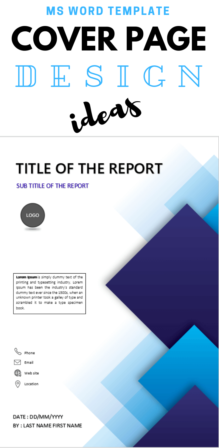 016 Word Cover Pages Template Exceptional Ideas Report Page Pertaining To Report Cover Page Template Word