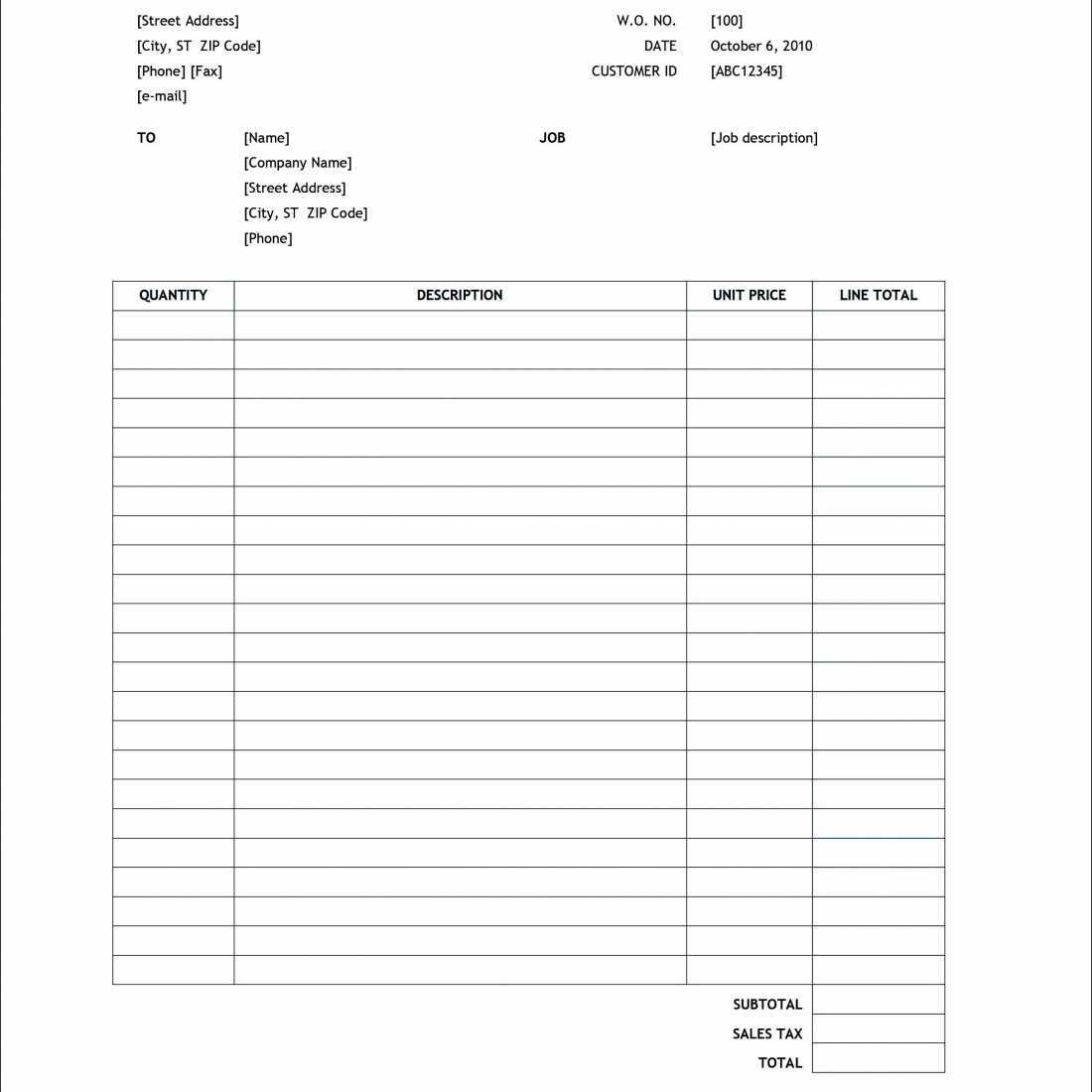017 20Blank T Shirt Order Form Template School20E Doc Free Throughout Blank T Shirt Order Form Template