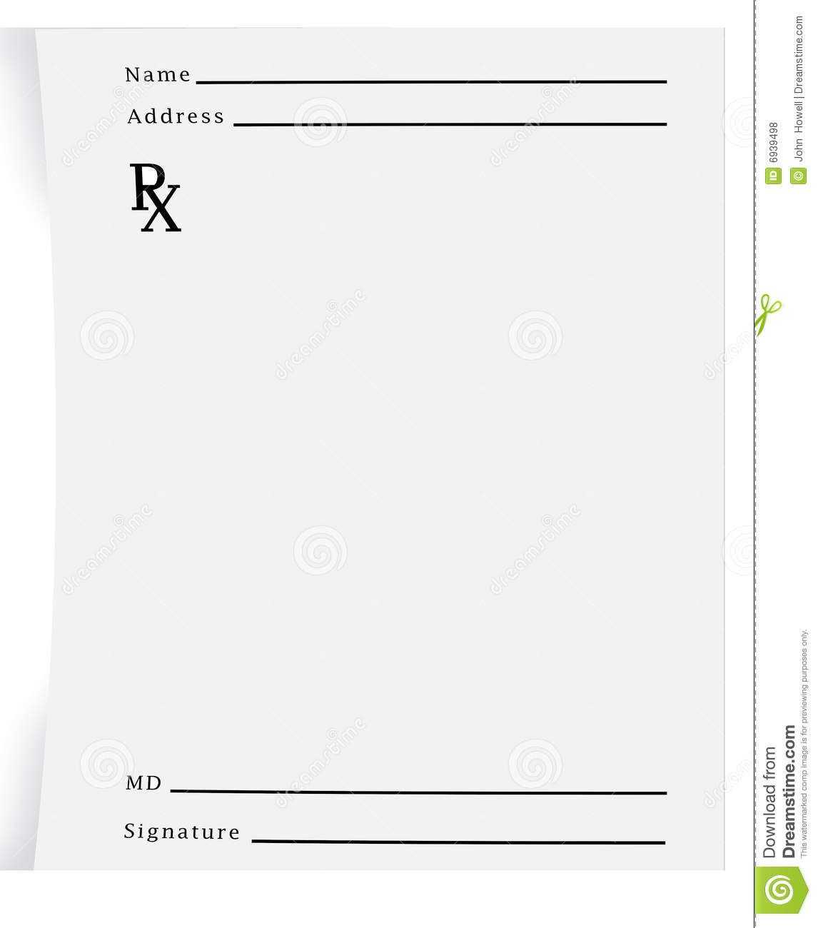 019 Template Ideas Prescription Pad Blank Download From Over Intended For Blank Prescription Form Template