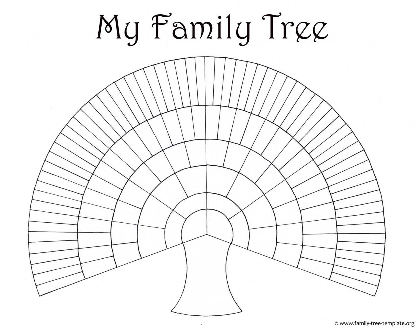 022 Free Family Tree Diagram Templates To Edit Online For Blank Tree Diagram Template