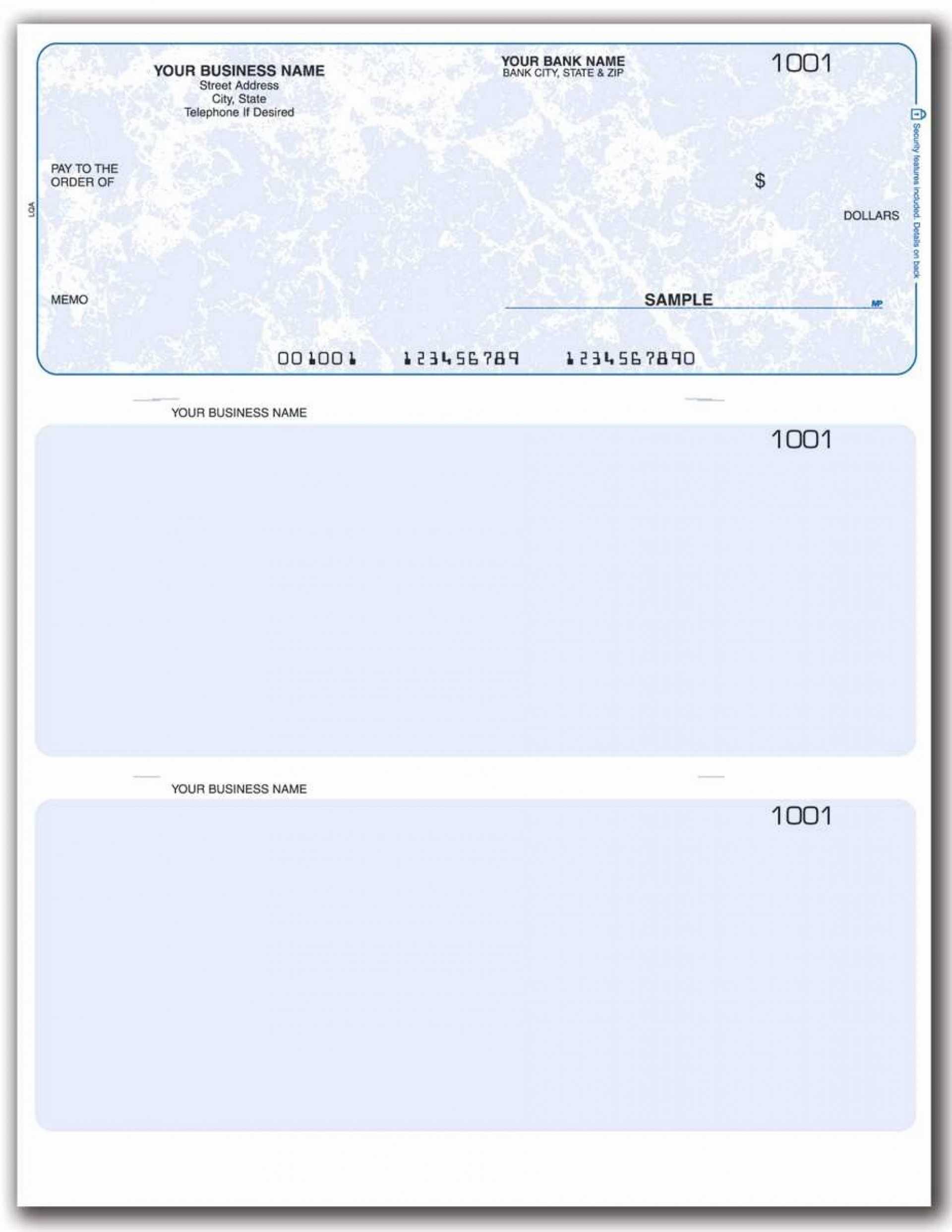 023 Microsoft Word Business Check Template Ideas Unusual With Blank Business Check Template Word