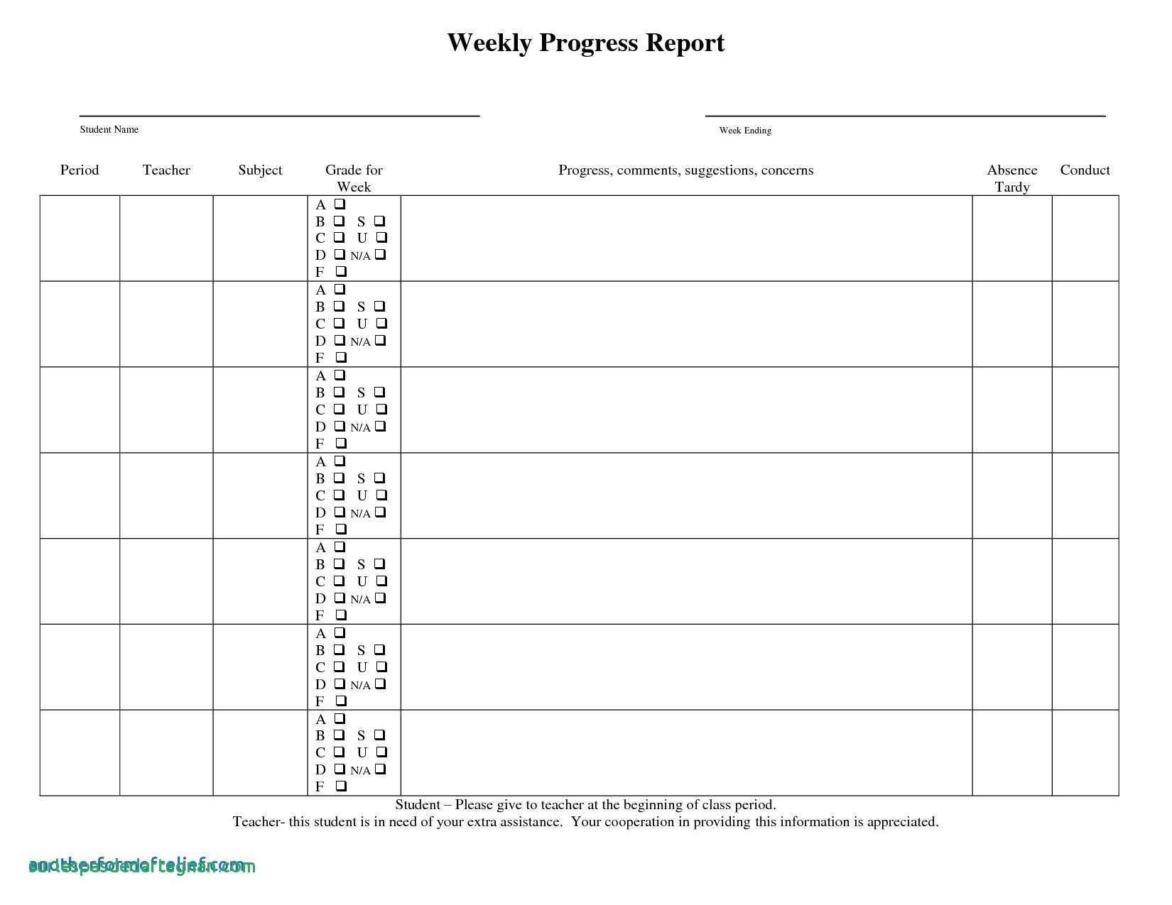 024 School Progress Report Template Doc Elementary Ample Pdf Pertaining To High School Progress Report Template
