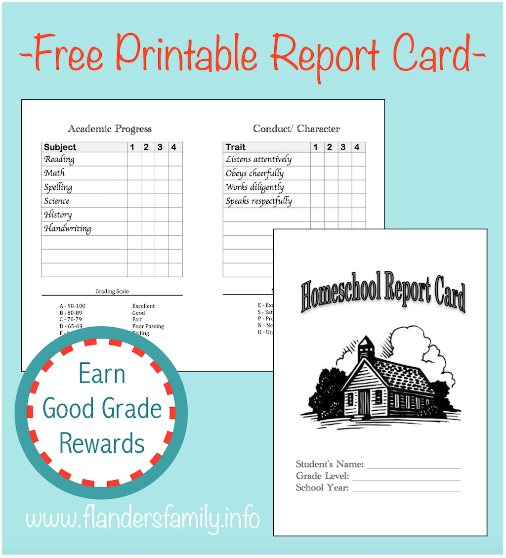 025 Template Ideas Homeschool Reports Free Surprising Report Regarding Character Report Card Template