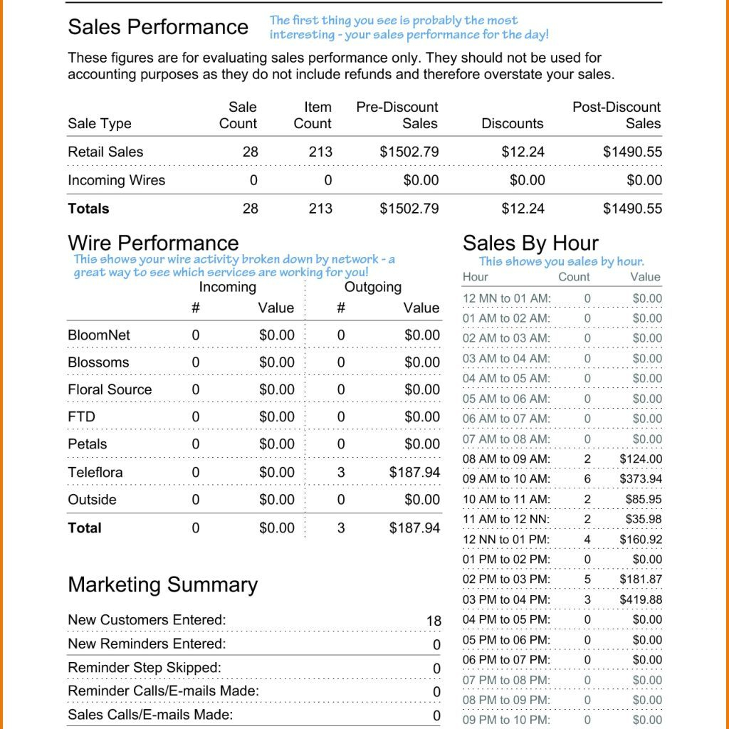029 Daily Sales Reporte Excel Free Activity Format Gas With Regard To Free Daily Sales Report Excel Template