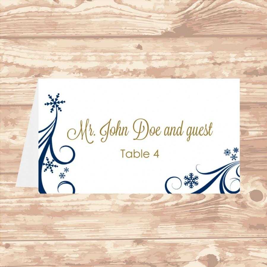 029 Place Cards Template Word Ideas Wedding Card Diy Navy Inside Wedding Place Card Template Free Word