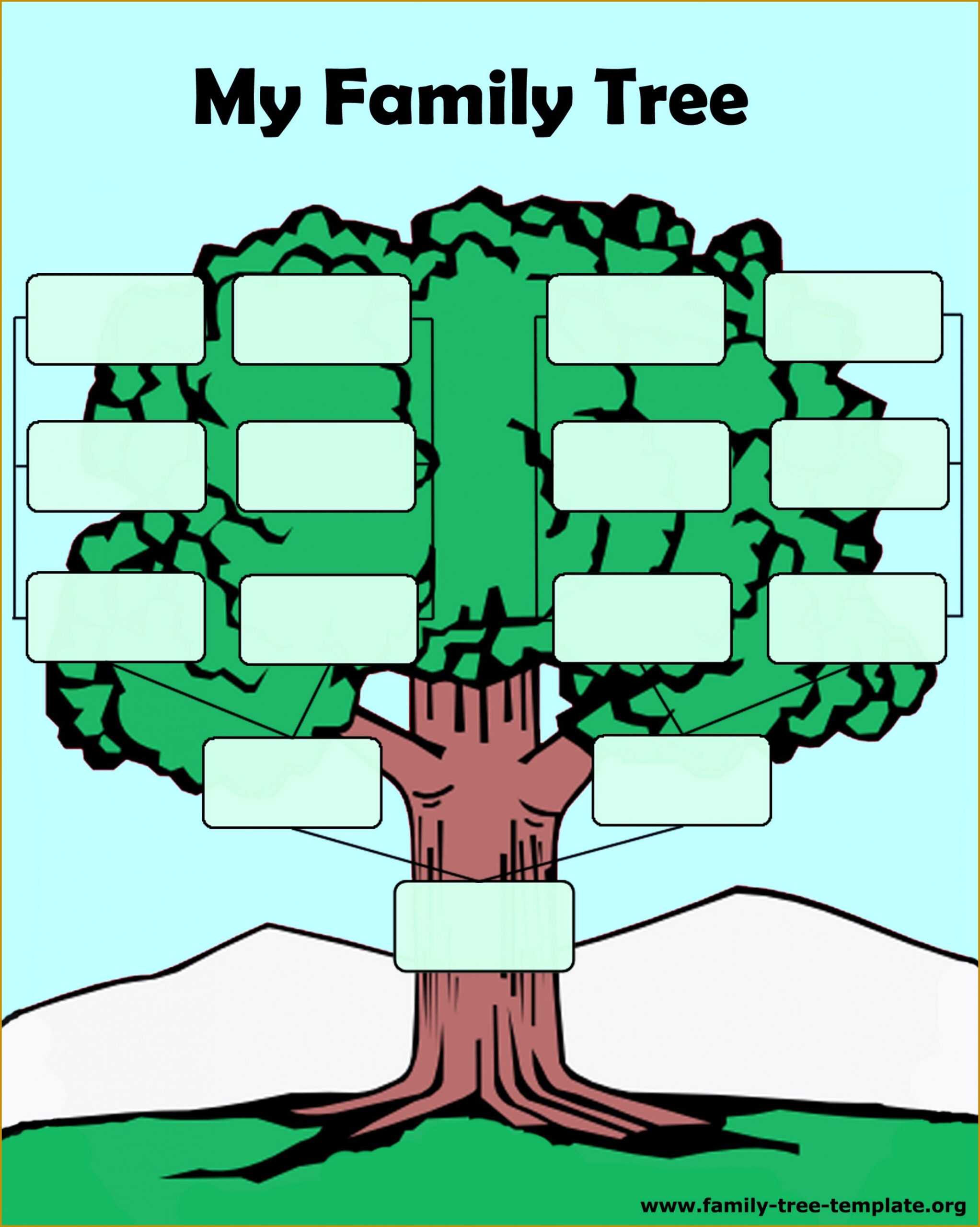 031 Simple Family Tree Template Breathtaking Ideas With With 3 Generation Family Tree Template Word