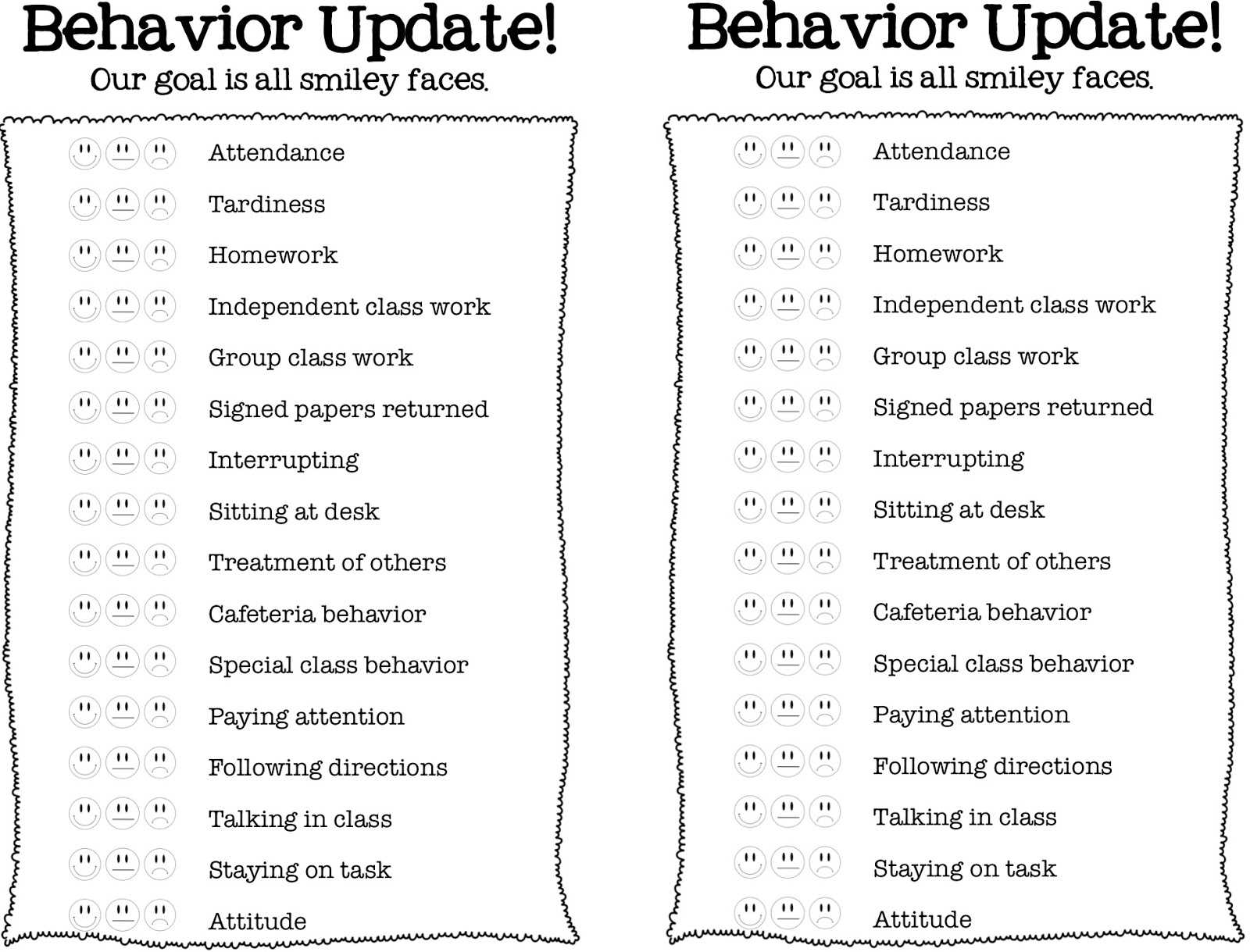 037 Template Ideas Daily Behavior Report Card 139545 In Daily Behavior Report Template