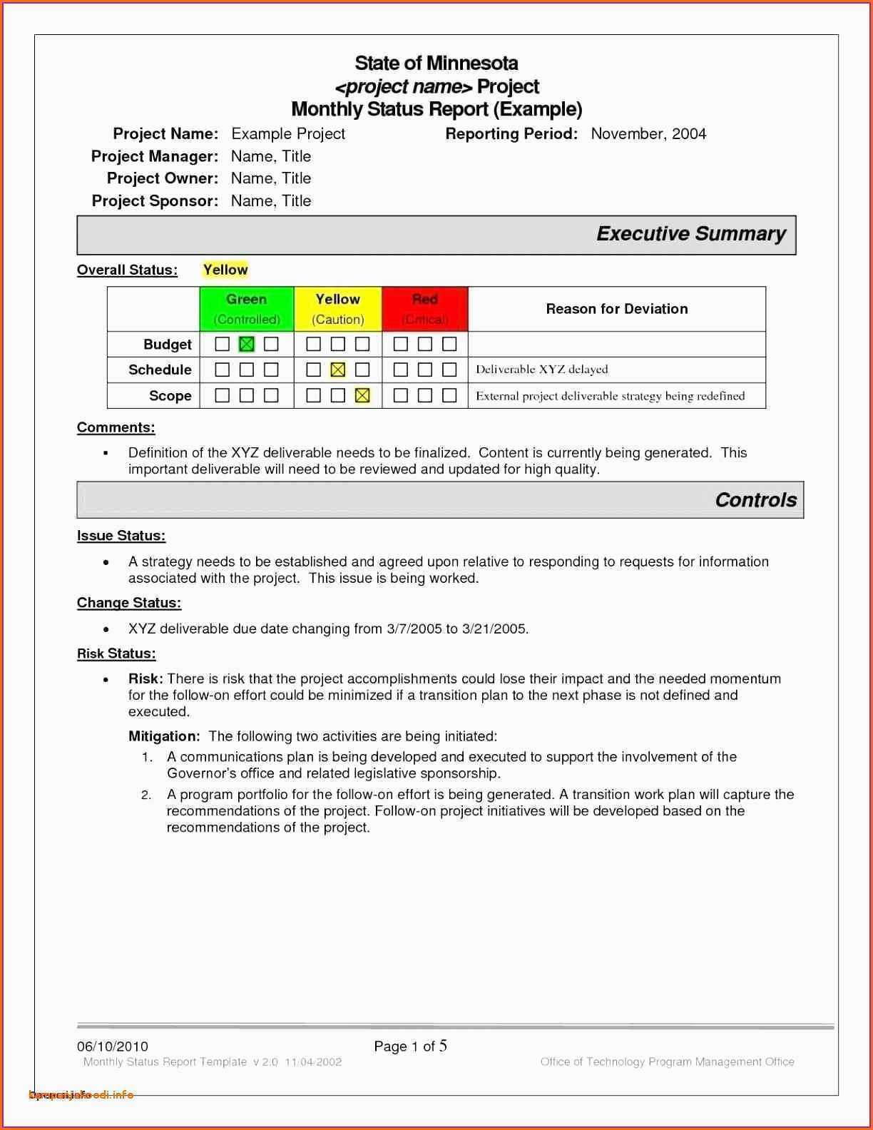 039 Template Ideas Project Status Report Sample Excel With Regard To Project Status Report Template Word 2010