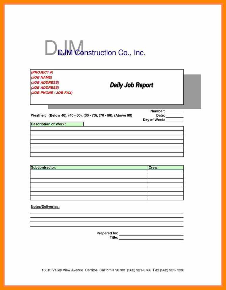 machine-breakdown-report-template