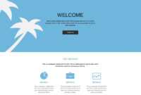 10+ Best Free Blank Website Templates For Neat Sites 2019 with regard to Html5 Blank Page Template