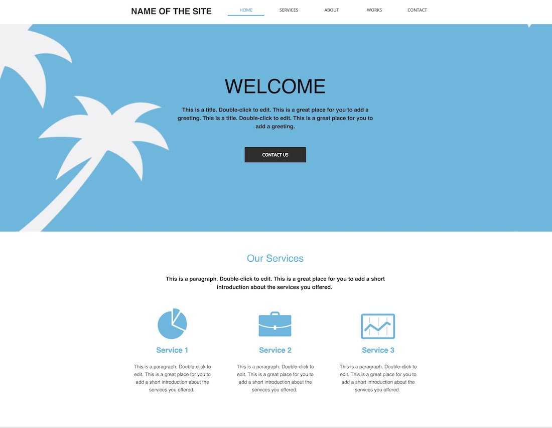 10+ Best Free Blank Website Templates For Neat Sites 2019 With Regard To Html5 Blank Page Template