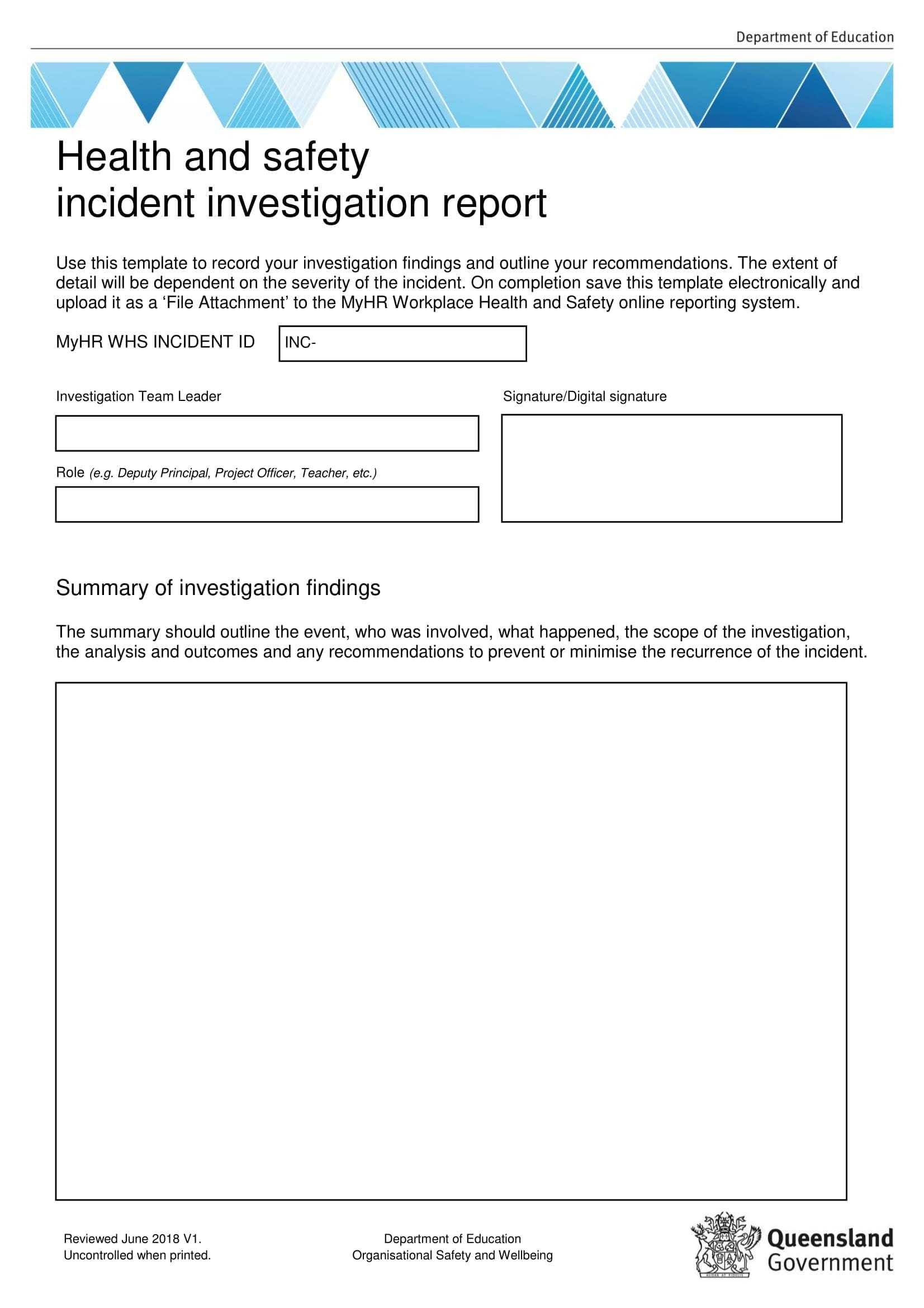 10+ Workplace Investigation Report Examples – Pdf | Examples With Regard To Sexual Harassment Investigation Report Template