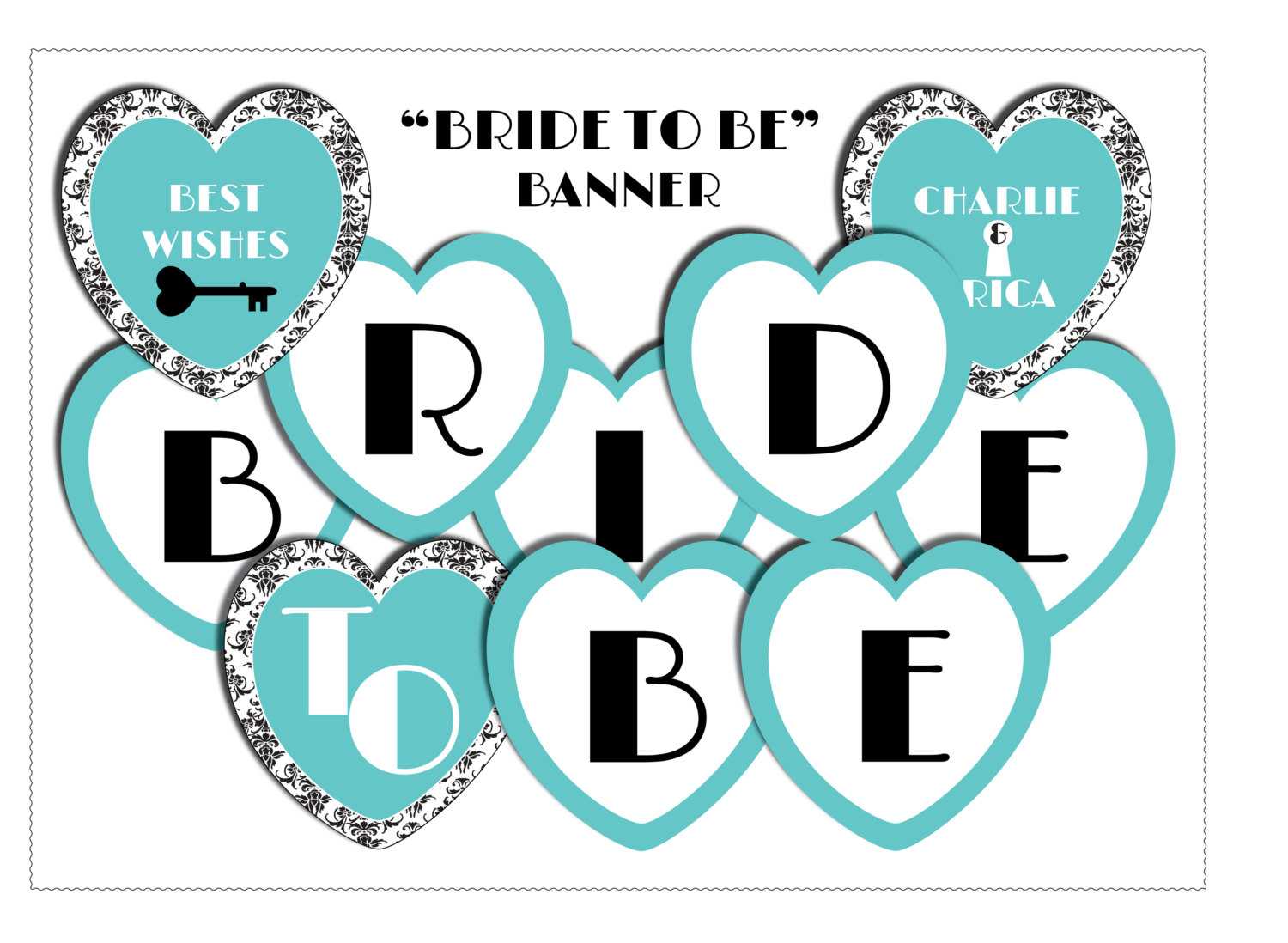 11 Best Photos Of Bride To Be Banner Template - Diy Bridal Intended For Bride To Be Banner Template