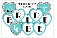 11 Best Photos Of Bride To Be Banner Template - Diy Bridal with regard to Free Bridal Shower Banner Template