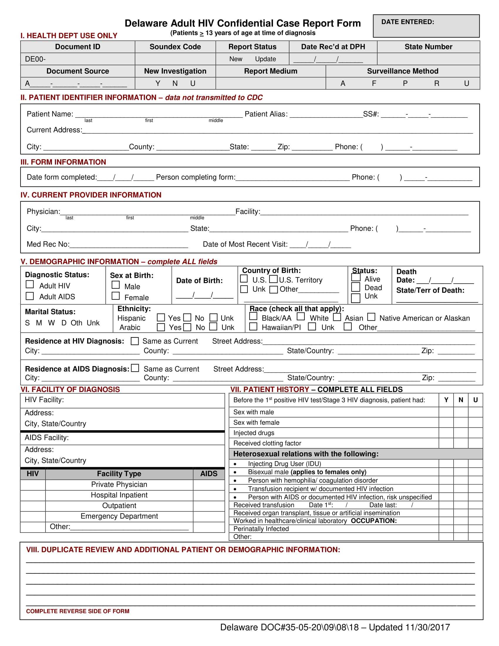 12+ Case Report Form Samples – Pdf, Doc For Case Report Form Template Clinical Trials