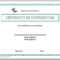 13 Free Certificate Templates For Word » Officetemplate Within Certificate Of Participation Template Word