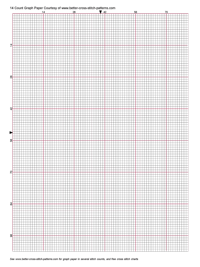14 Count Graph Paper For Cross Stitch – Raptor.redmini.co Pertaining To Graph Paper Template For Word