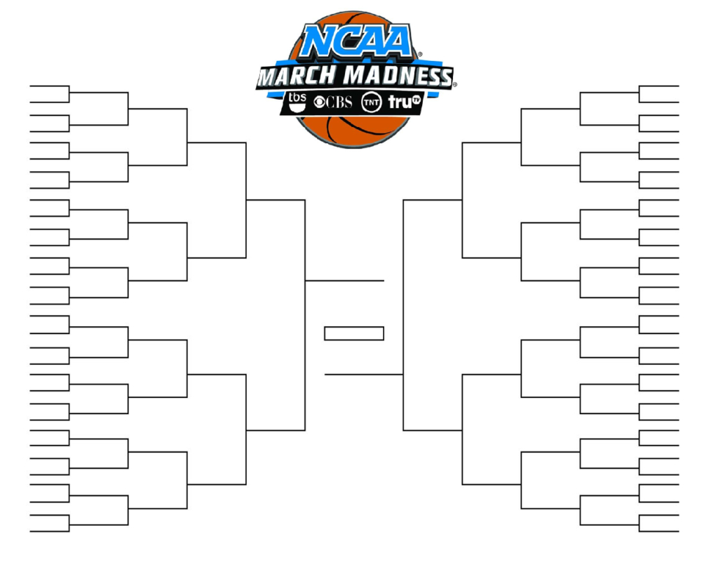 15 March Madness Brackets Designs To Print For Ncaa Pertaining To Blank March Madness Bracket Template
