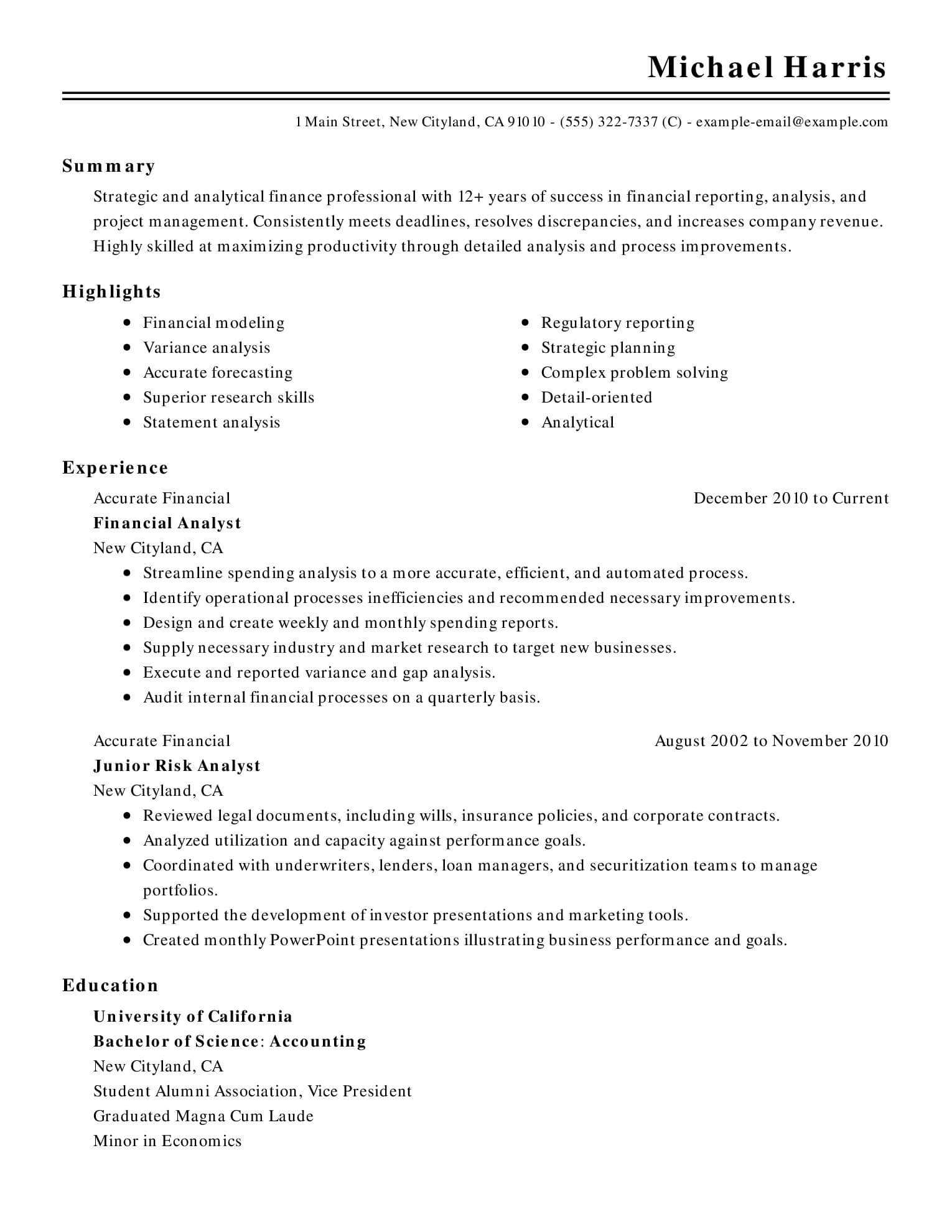 15 Of The Best Resume Templates For Microsoft Word Office For Resume Templates Word 2010