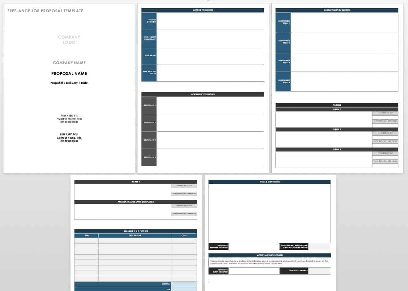 17 Free Project Proposal Templates + Tips | Smartsheet Throughout Free Business Proposal Template Ms Word