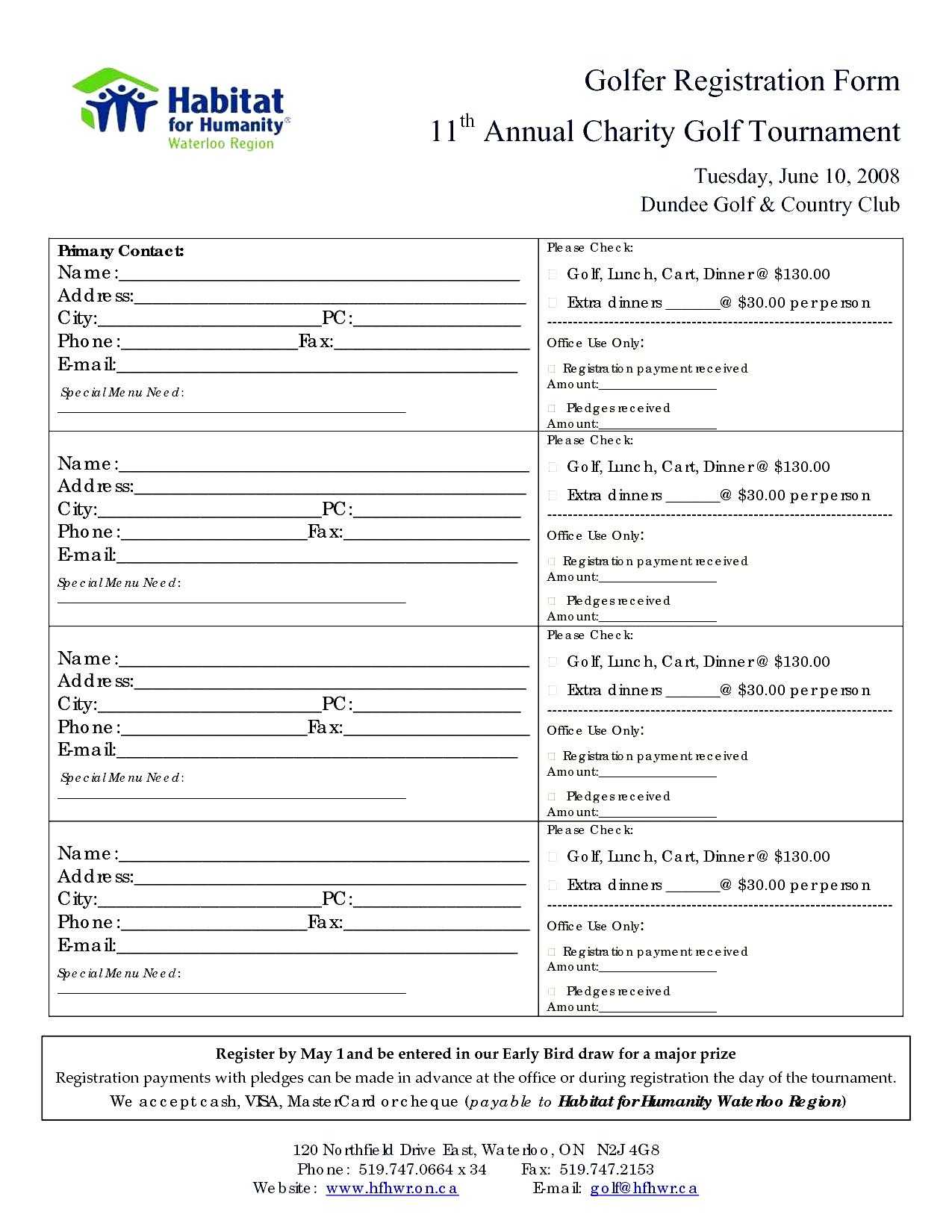 19 Images Of Athletic Registration Forms Template Intended For Camp Registration Form Template Word