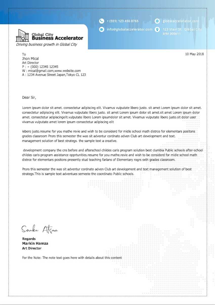 20 Best Free Microsoft Word Corporate Letterhead Templates In Headed Letter Template Word