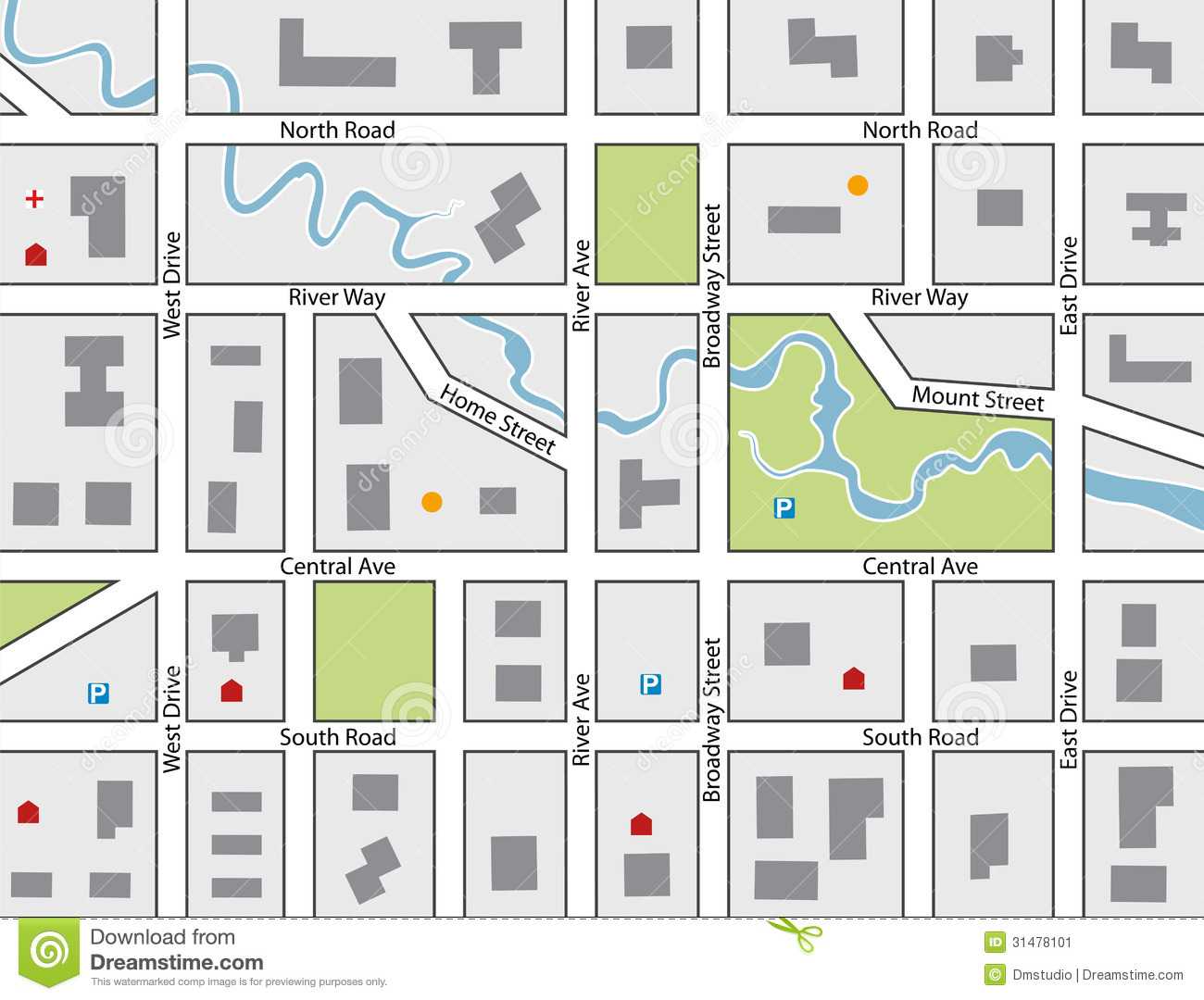 22 Images Of Game Town Map Template | Gieday Inside Blank City Map Template