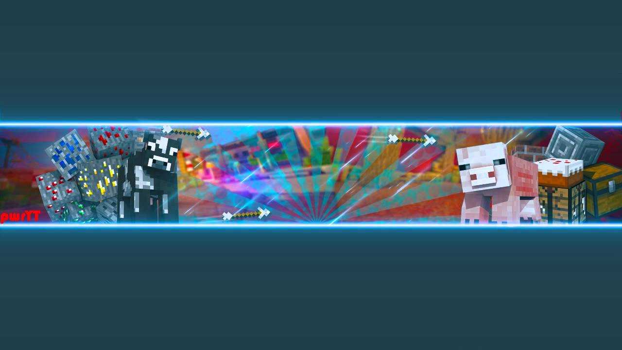 23 Images Of Minecraft Youtube Banner Template 2048X1152 No Within Minecraft Server Banner Template