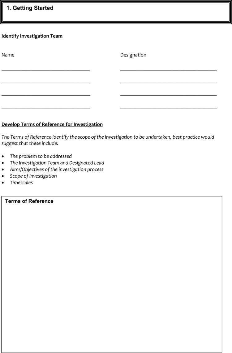 24+ Root Cause Analysis Templates (Word, Excel, Powerpoint With Regard To Failure Investigation Report Template