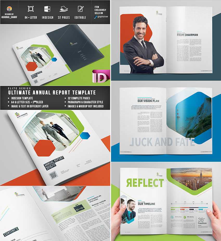 25+ Best Annual Report Templates – With Creative Indesign With Annual Report Template Word