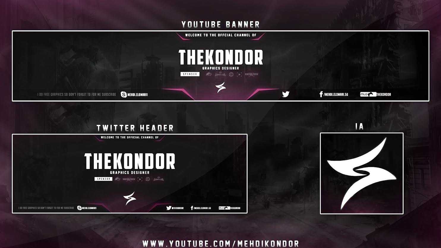 27 Images Of Gaming Twitter Header Template | Gieday Throughout Twitter Banner Template Psd