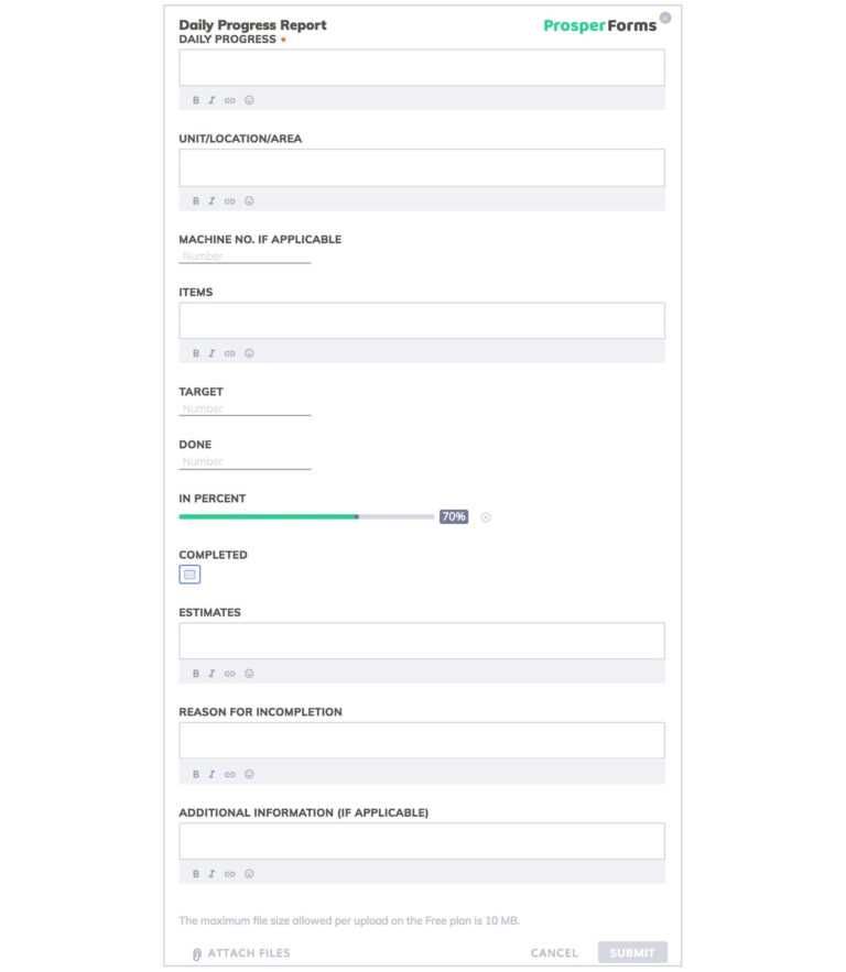 3 Best Examples: Daily Report Template | Free Templates Download for ...